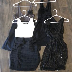 Lot of 4 Express Dresses